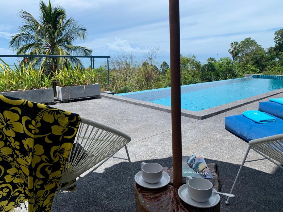 Ko Samui Seaview Pool Villa Philippa With Car Laem Set Beach Exterior photo