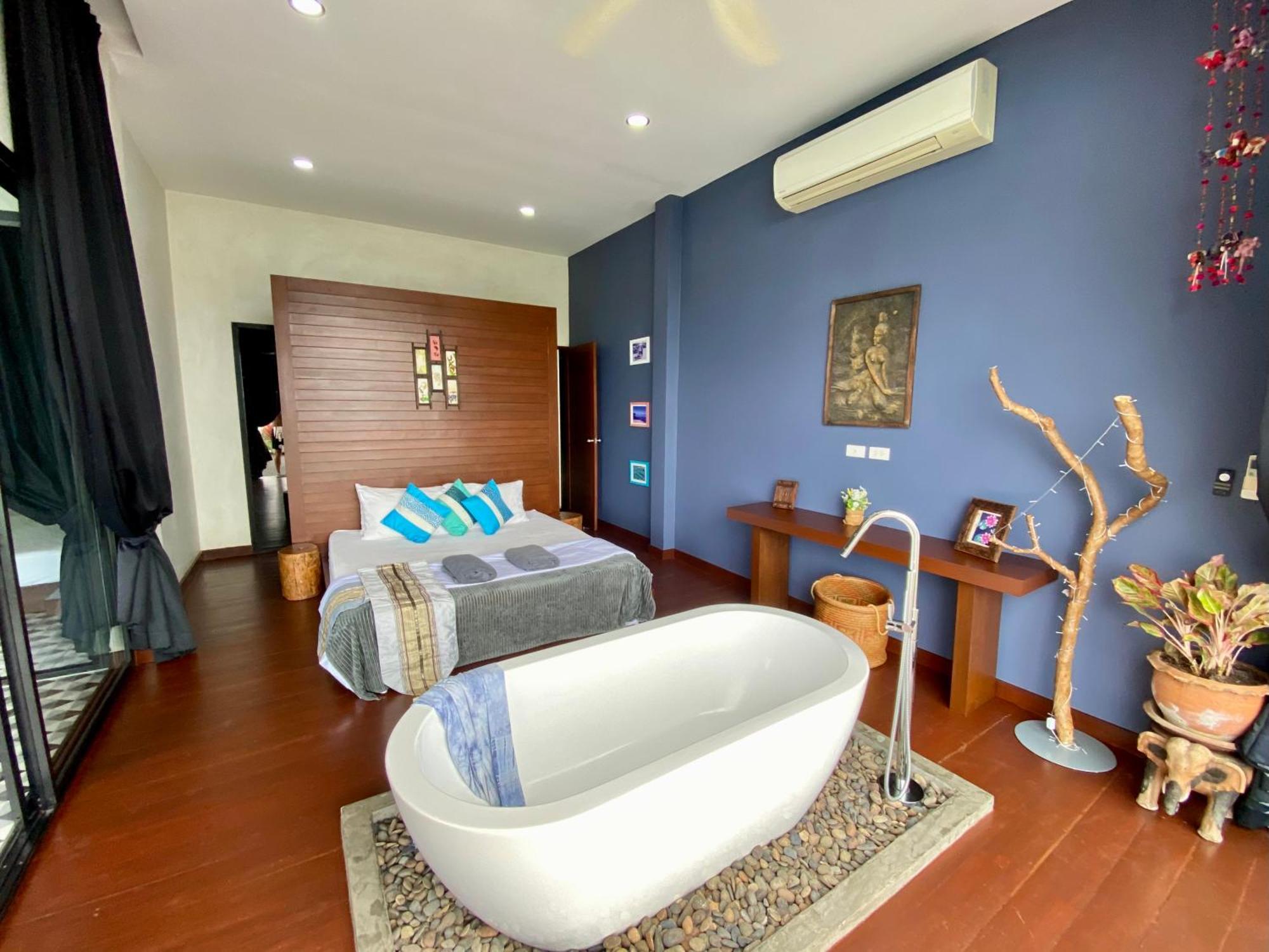 Ko Samui Seaview Pool Villa Philippa With Car Laem Set Beach Exterior photo